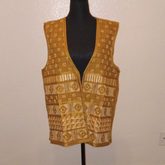 Jackets & Blazers - Embroidered and Beaded vest.